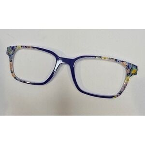 Pair eyewear The Finley Frame Topper Floral Pattern Blue hummingbird 049 429